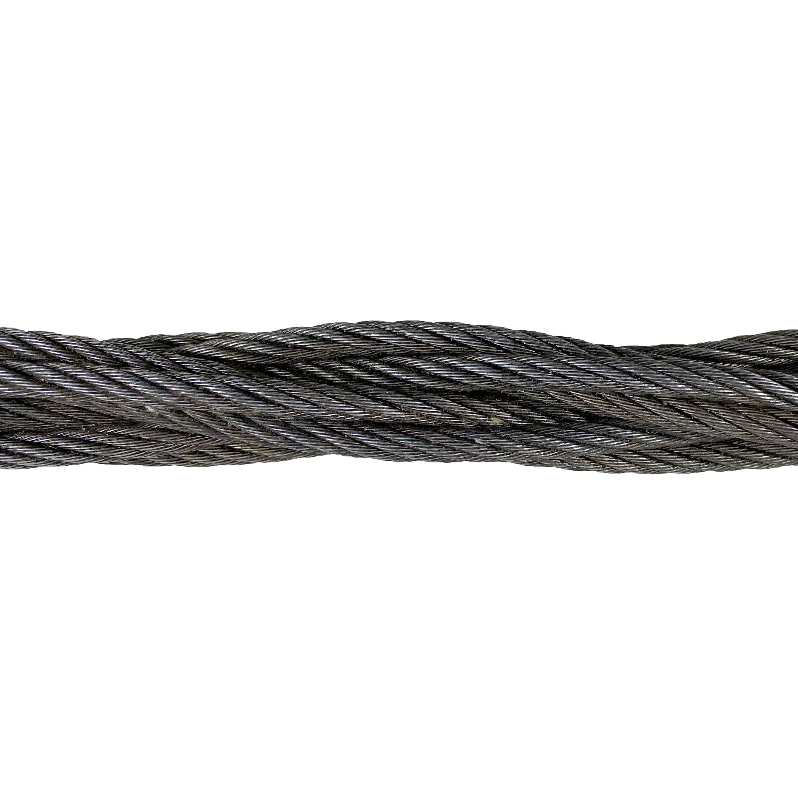 1-1/2" x 18' Nine Part Braided Wire Rope Sling