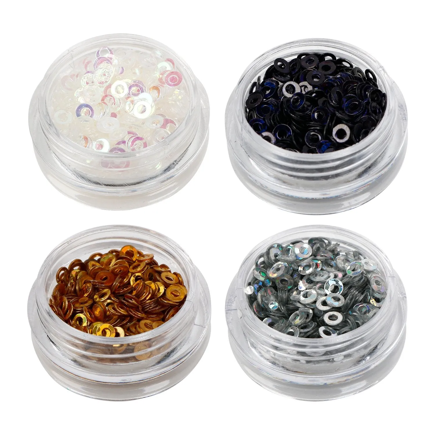 3D Nail Art Deco Circle Glitter Sequins