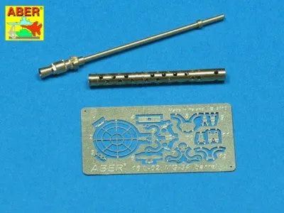 Aber 1/16 German MG34 Barrel 16 L-02