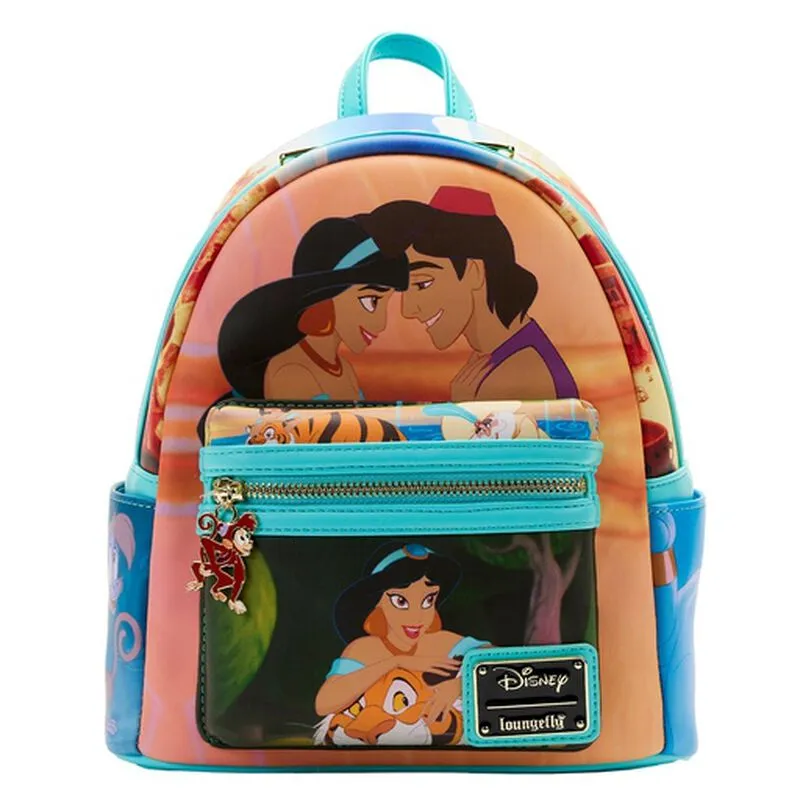 Aladdin Princess Scenes Mini Backpack