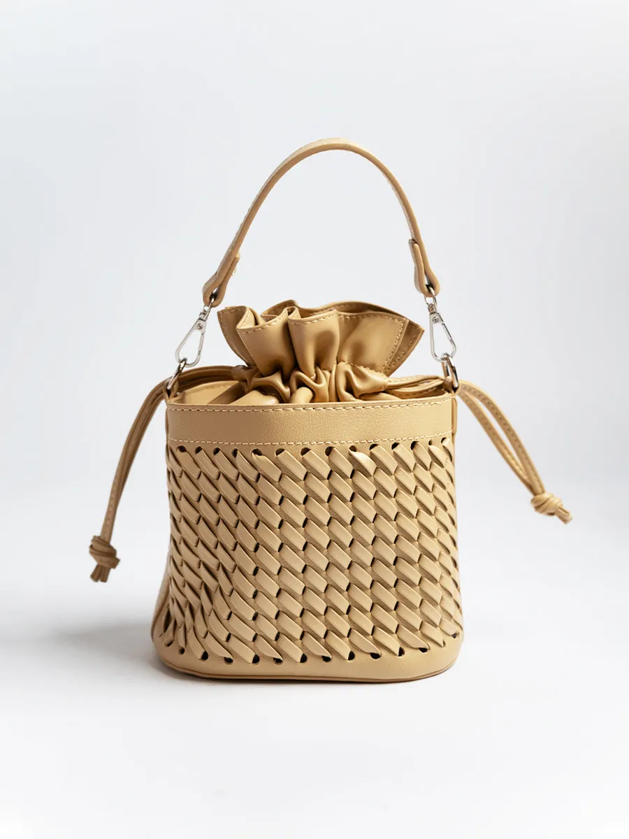 Ally Drawstring Bucket Bag