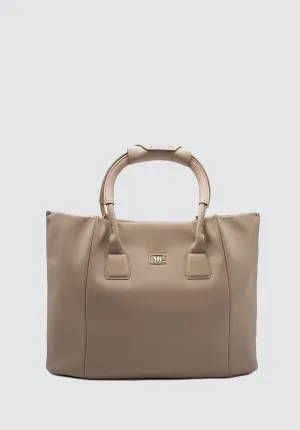 Angel Vegan Shopper | Nude