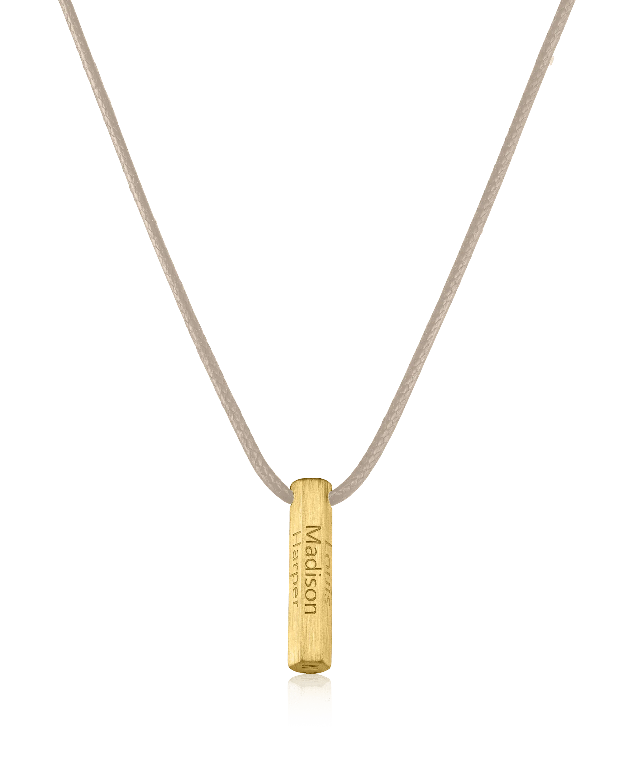 Apex Bar Necklace - 18K Gold Vermeil