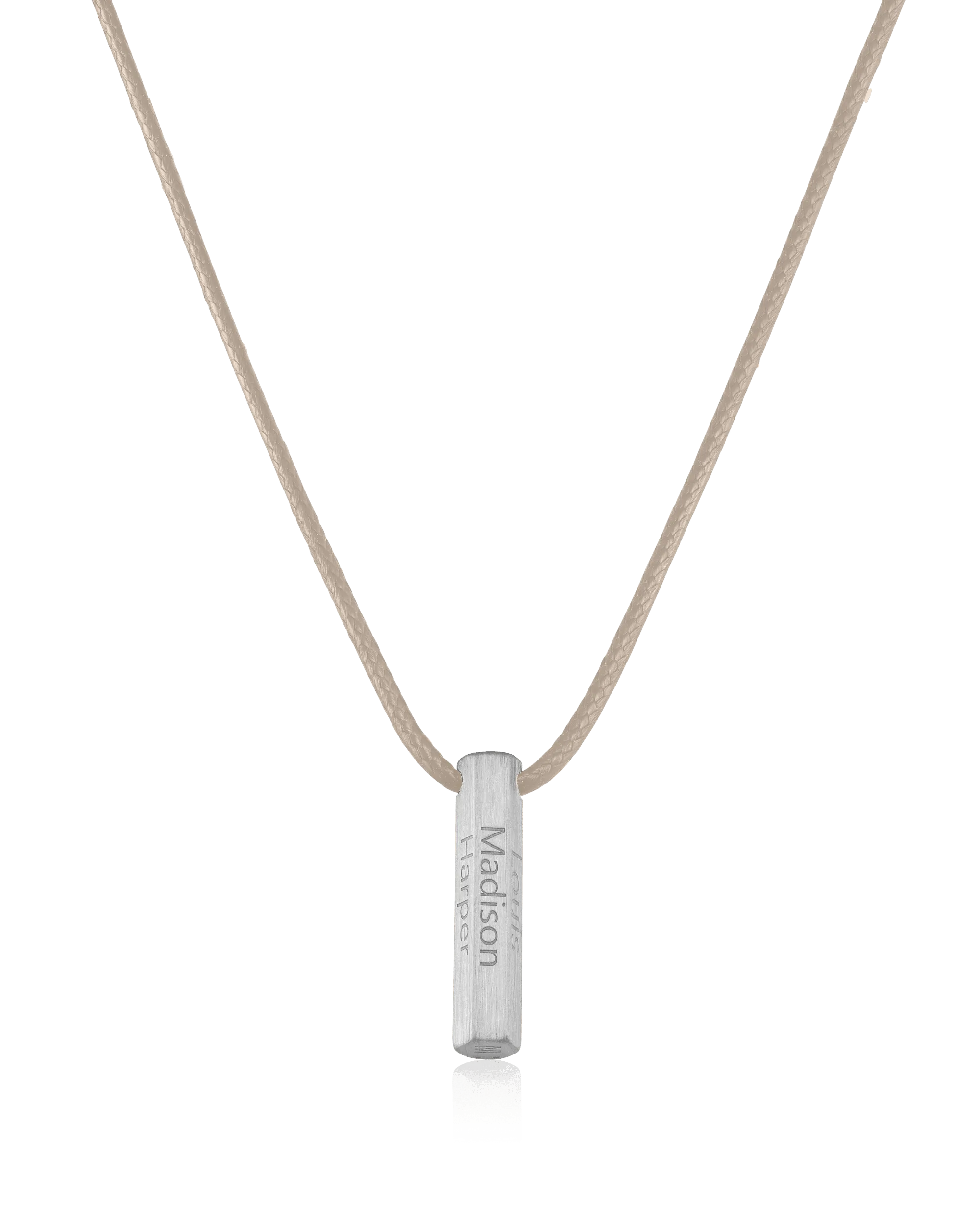 Apex Bar Necklace - 925 Sterling Silver