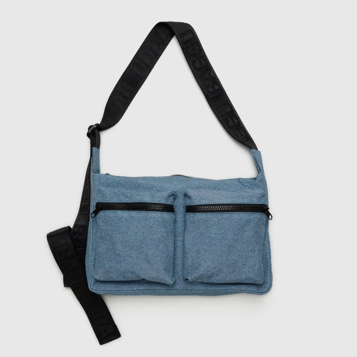 Baggu Medium Cargo Crossbody in Digital Denim