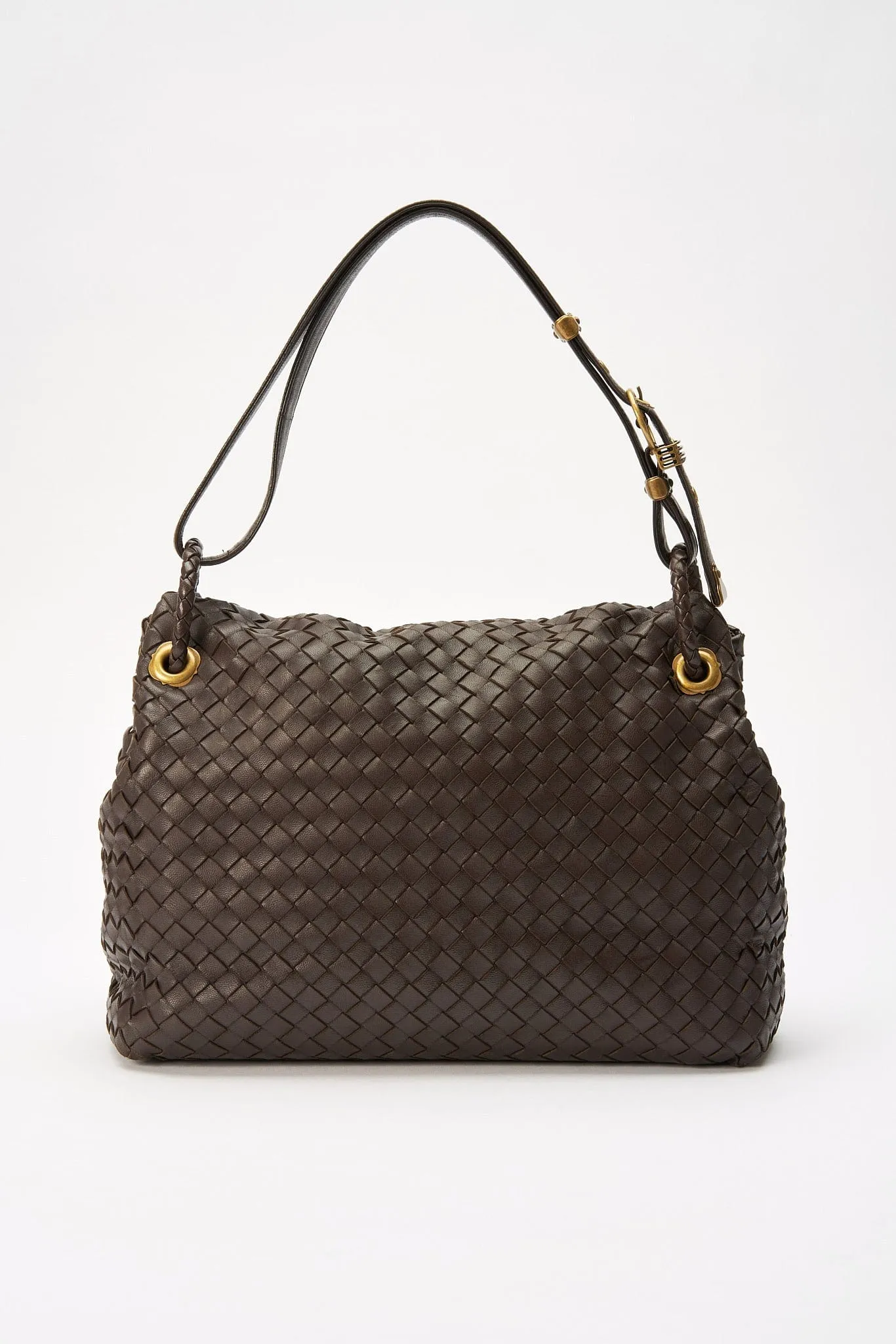 Bottega Veneta Intrecciato Leather Shoulder Bag