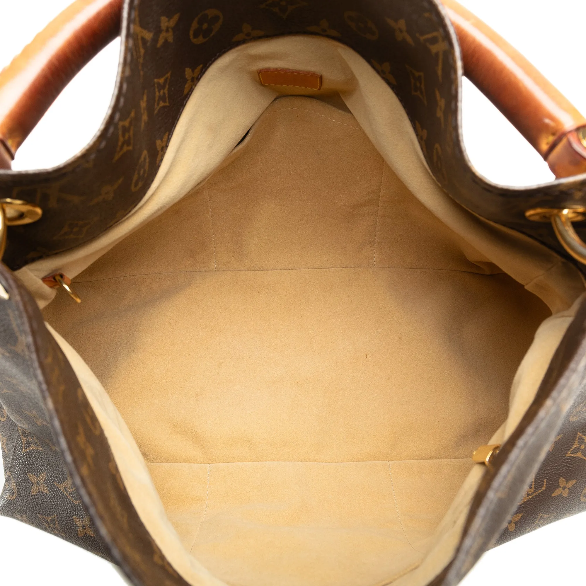 Brown Louis Vuitton Monogram Artsy MM Hobo Bag