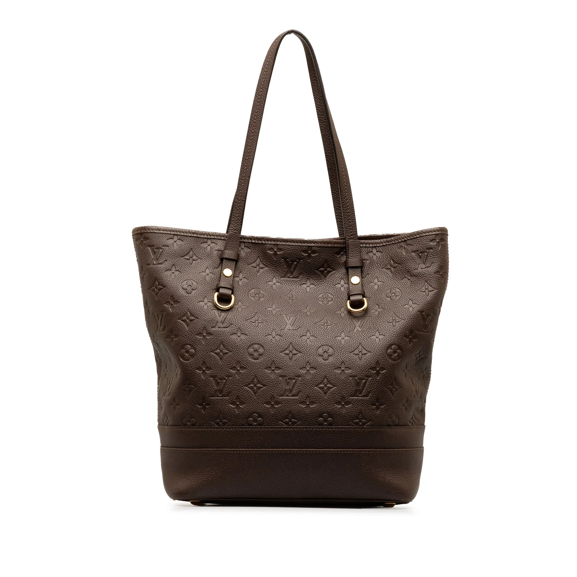 Brown Louis Vuitton Monogram Empreinte Citadine PM Tote Bag