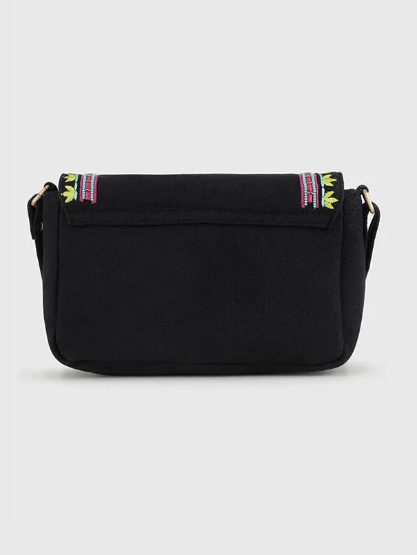 Carina Black Sling Bag