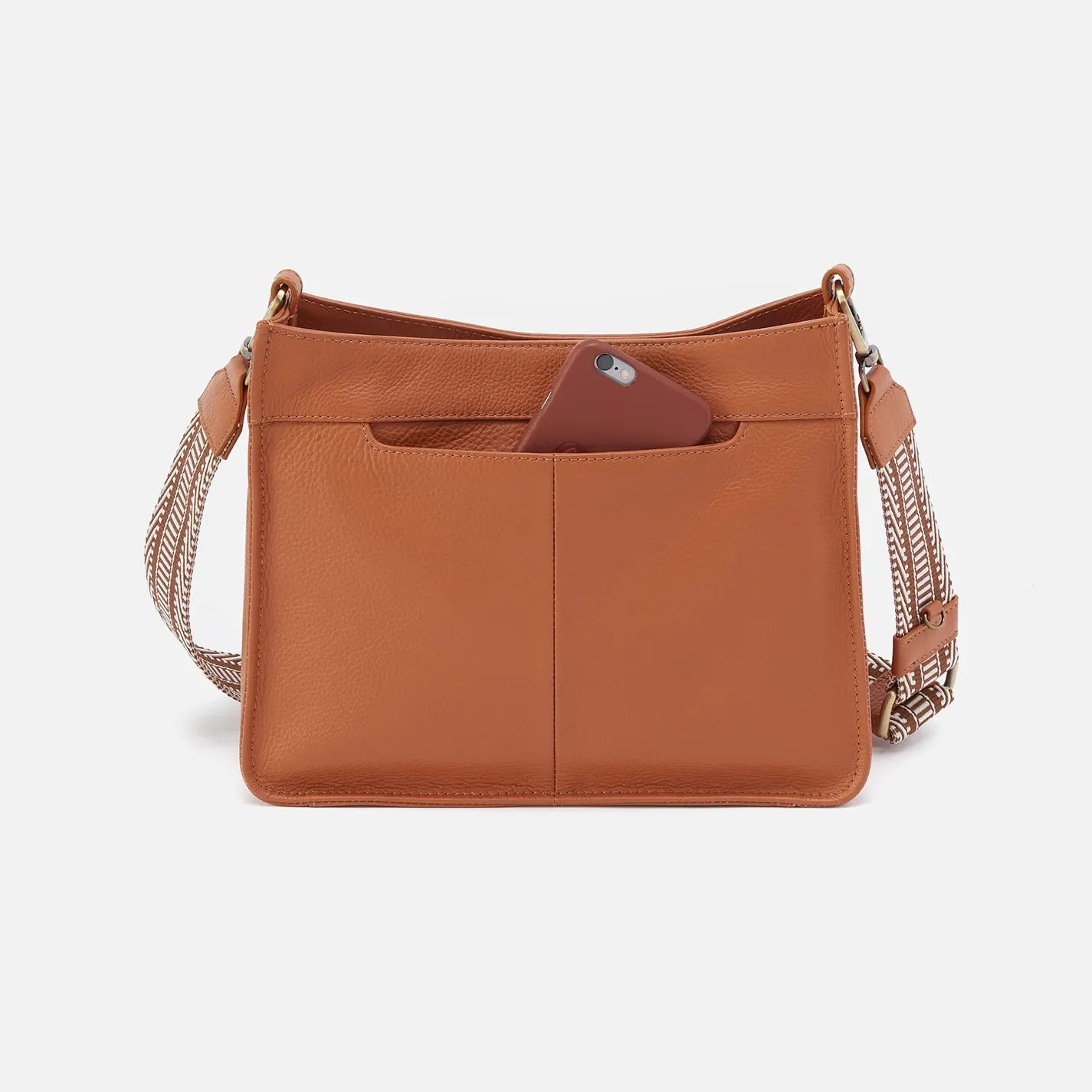 Cass Crossbody | Pebbled Leather