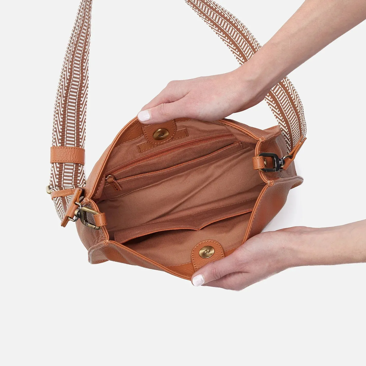 Cass Crossbody | Pebbled Leather