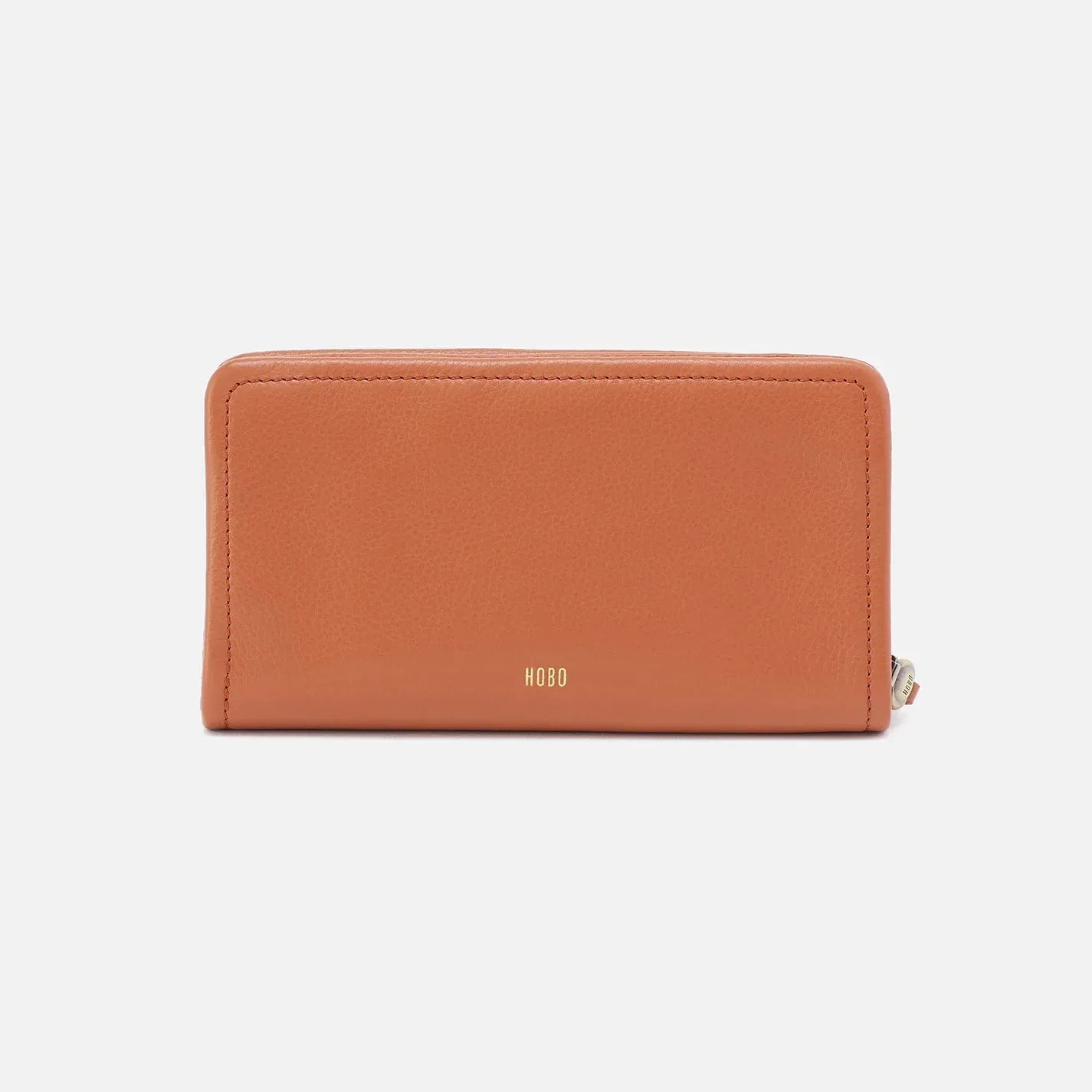 Cass Large Wallet | Pebbled Leather