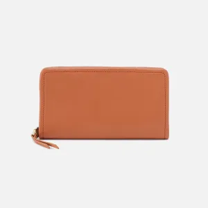 Cass Large Wallet | Pebbled Leather