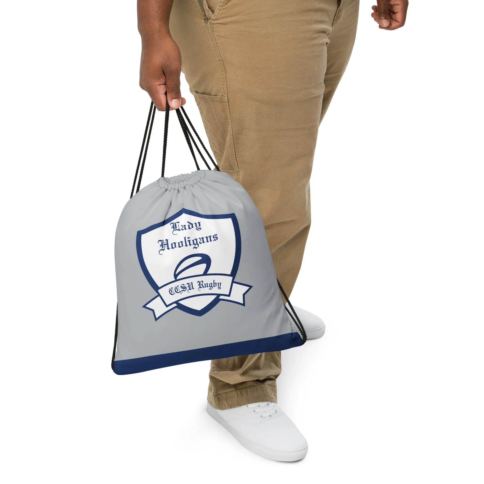 CCSU Lady Hooligans Drawstring Bag