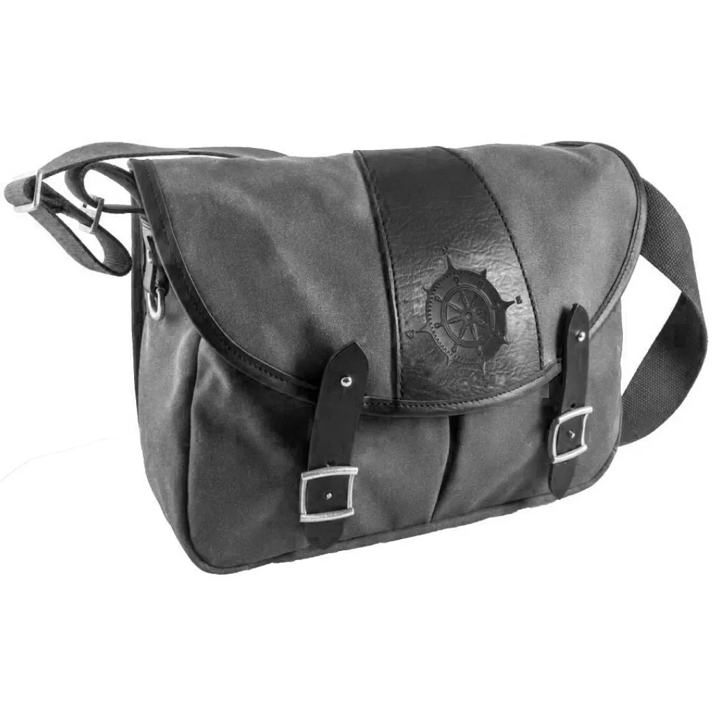 Crosstown Messenger Bag, Compass Rose