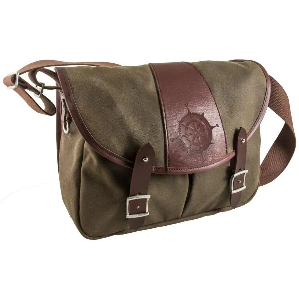 Crosstown Messenger Bag, Compass Rose