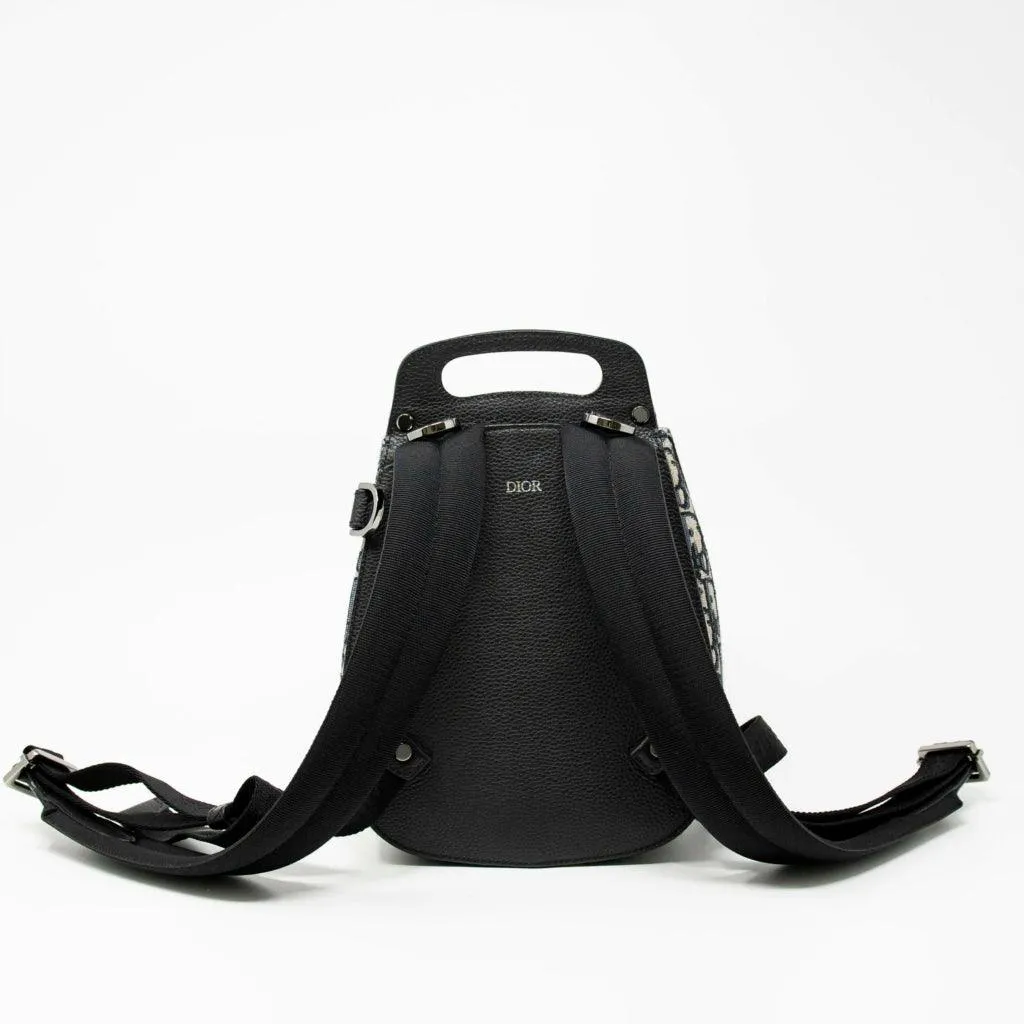 Dior Blue Oblique Mini Gallop Backpack