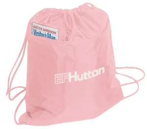 drawstring tote bag [pink] Case of 72