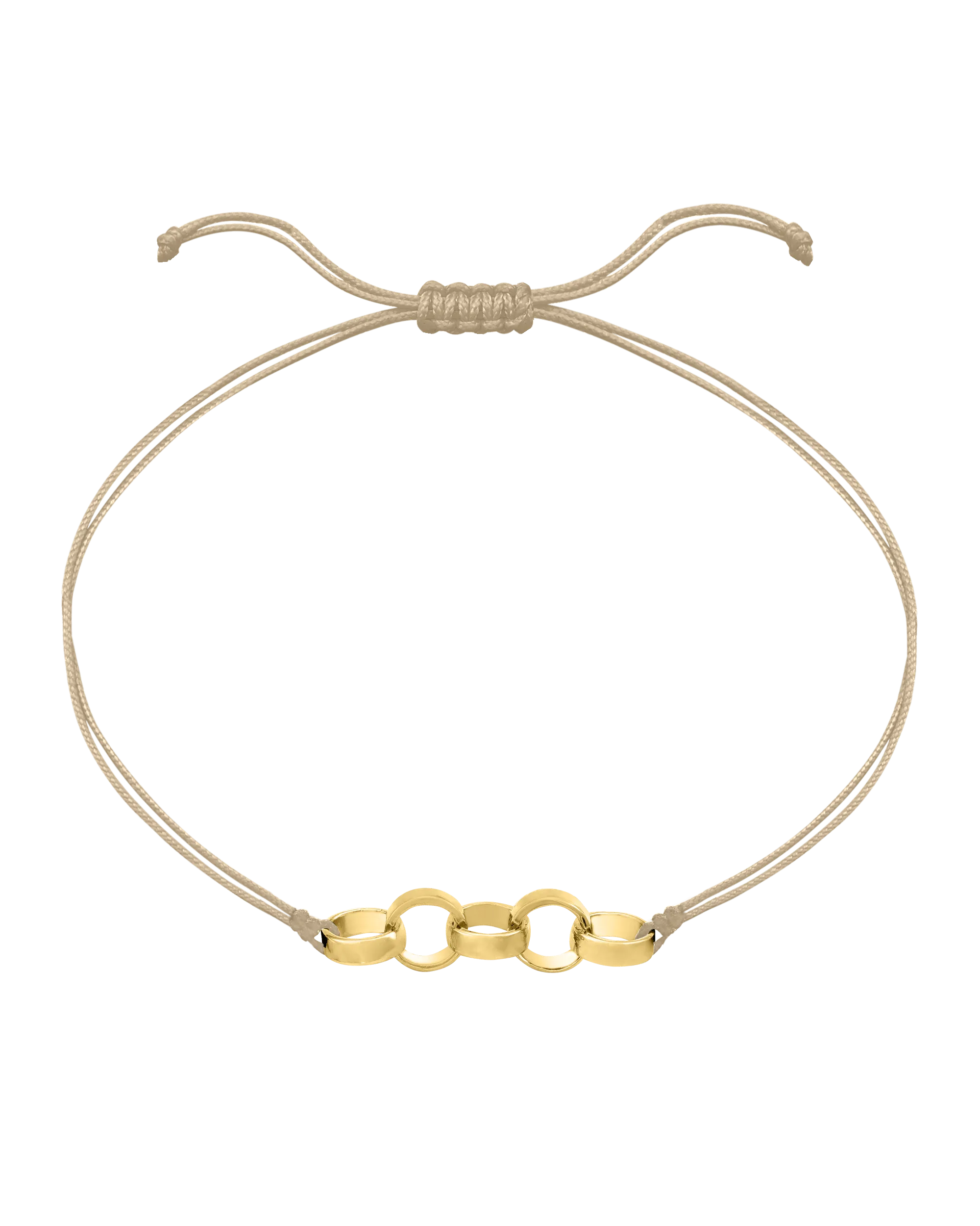 Engravable Links of Love - 18K Gold Vermeil