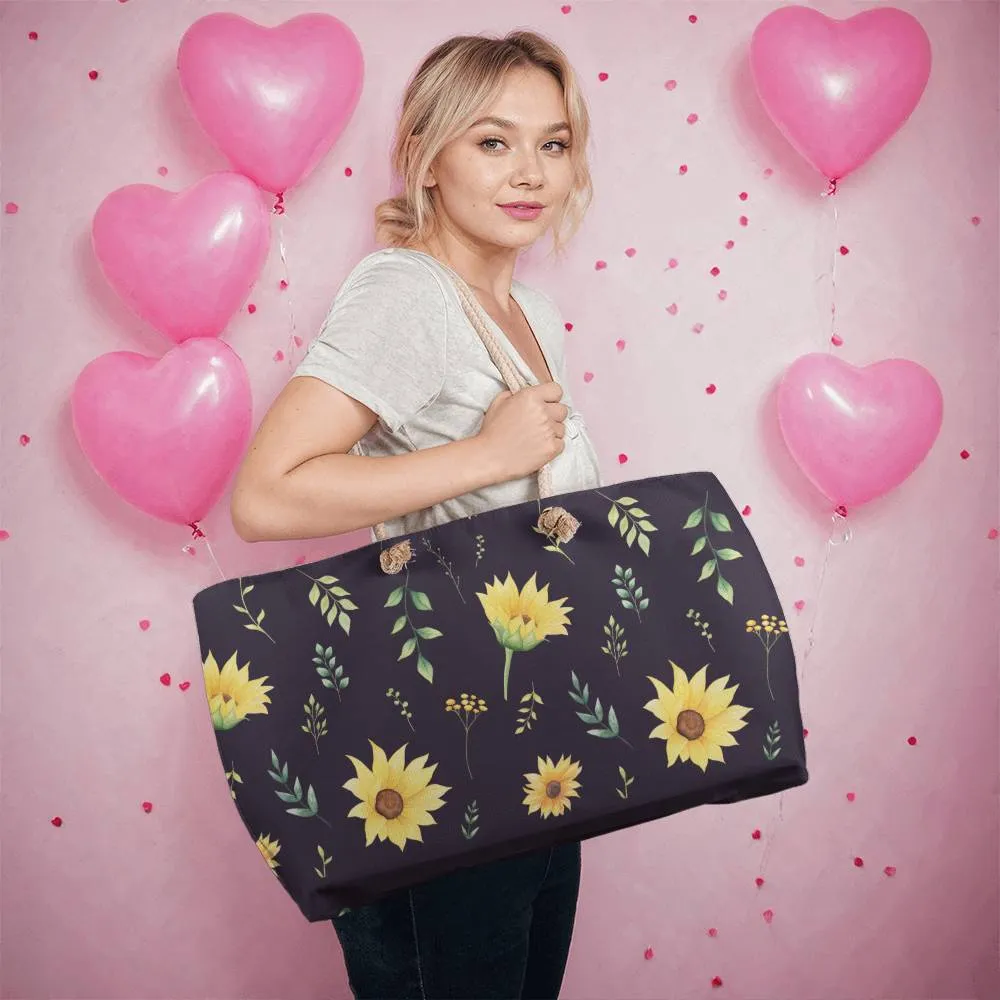 Flower Love Weekender Tote