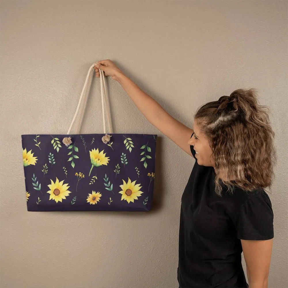 Flower Love Weekender Tote