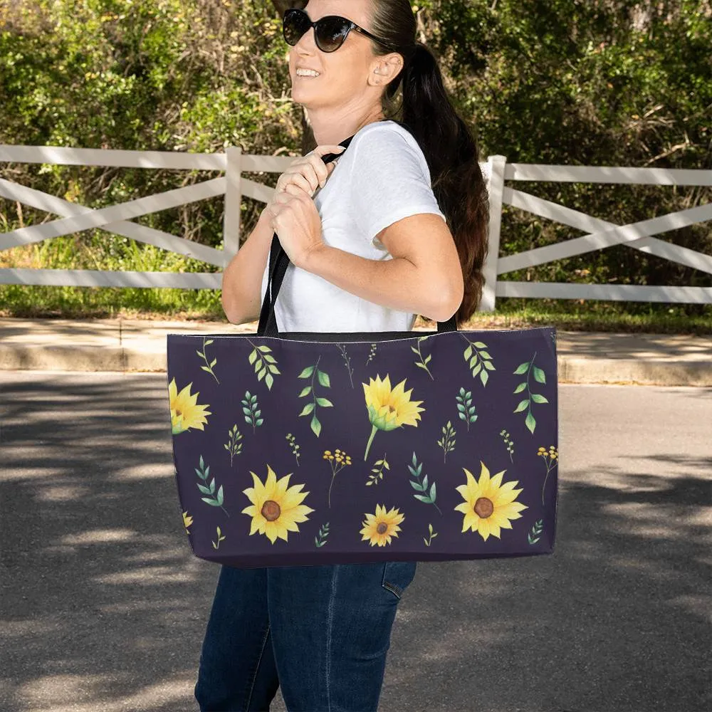 Flower Love Weekender Tote