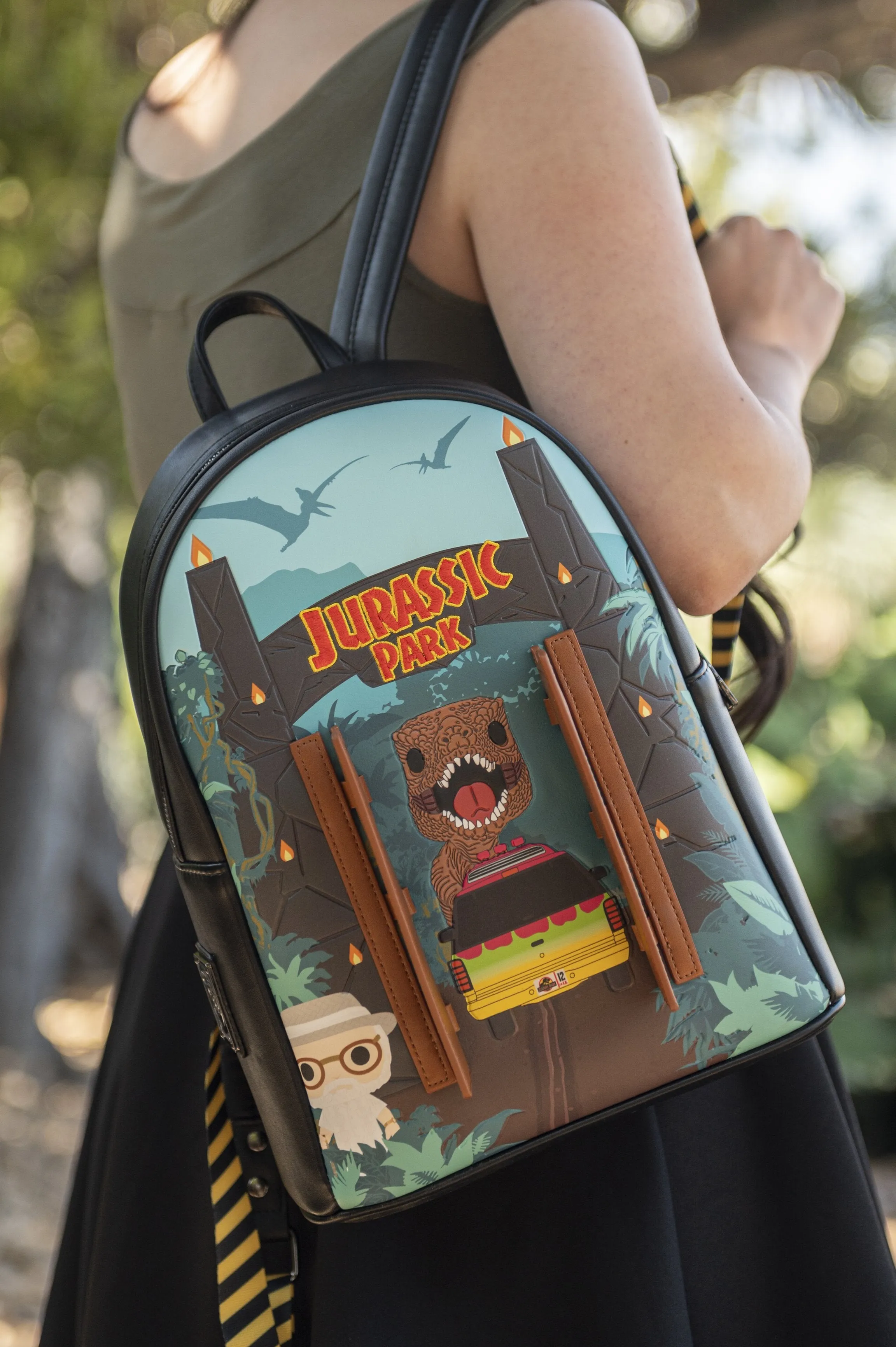 Funko POP! Loungefly Jurassic Park Gates Mini Backpack