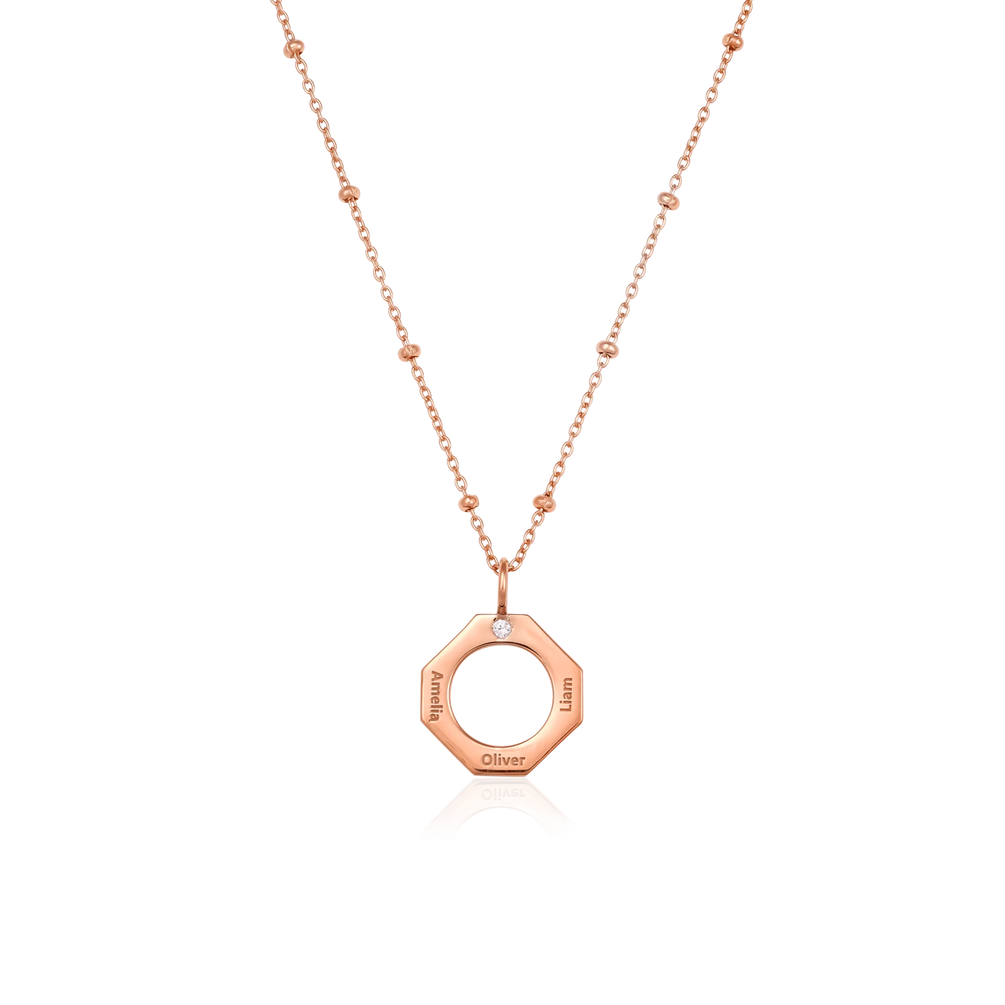 Geo Necklace - 18K Gold Vermeil