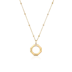 Geo Necklace - 18K Gold Vermeil