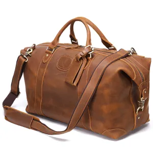 Handmade Large Travel Mens Weekender