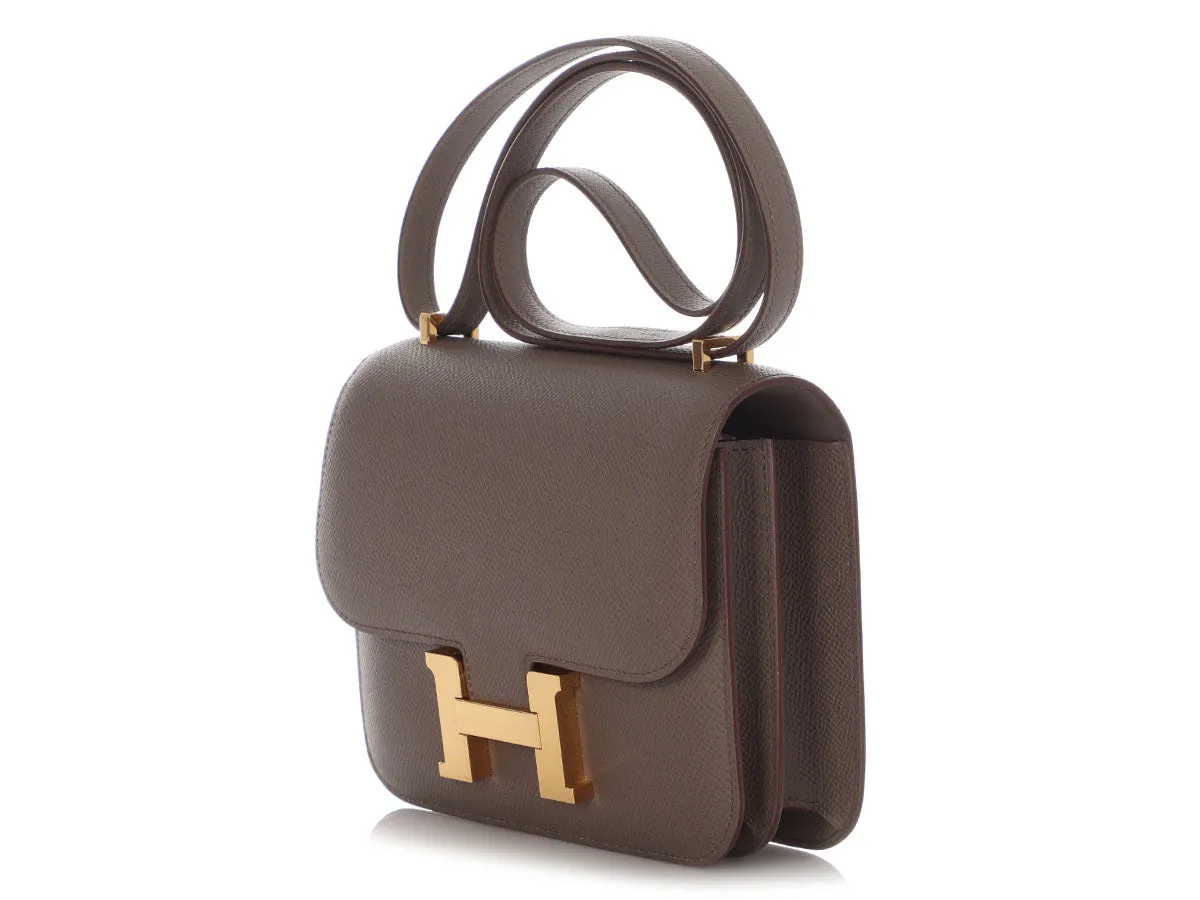 Hermès Etain Epsom Constance 18