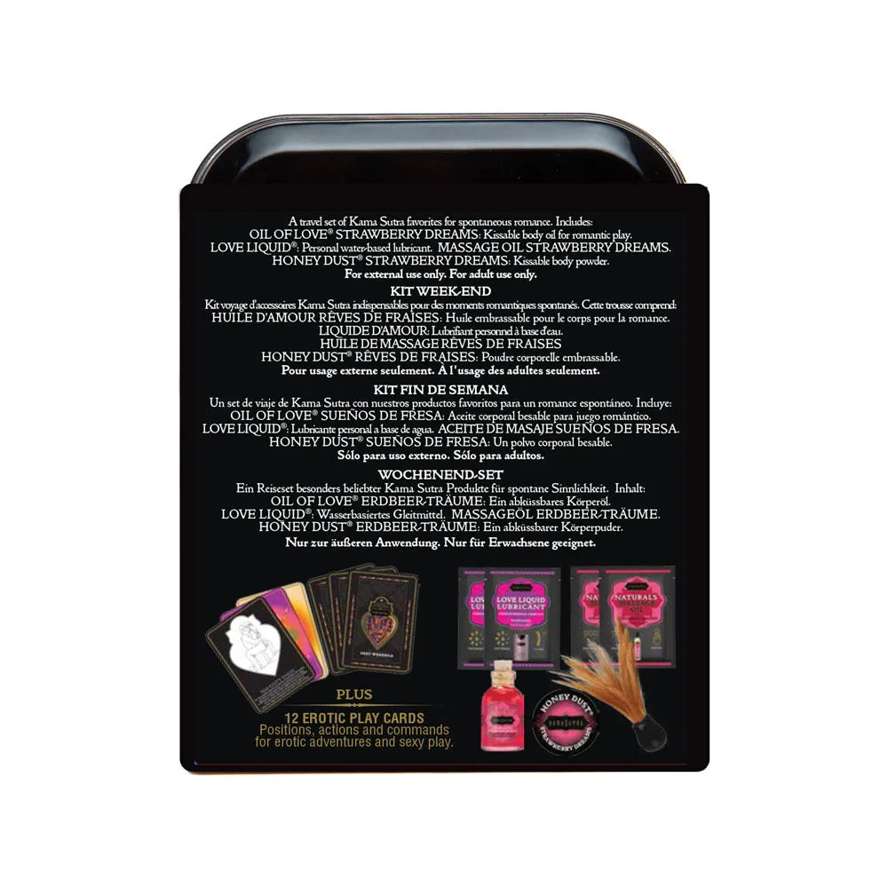 Kama Sutra's Weekender Kit Raspberry Kisses - Add Spontaneous Romance