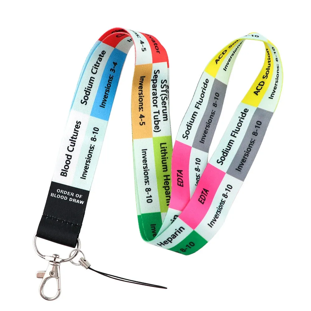 Lanyard Keychain Strap with Lobster Clasp Key Ring Holder