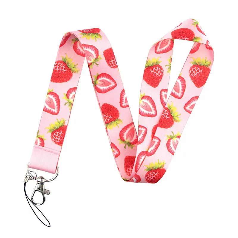 Lanyard Keychain Strap with Lobster Clasp Key Ring Holder