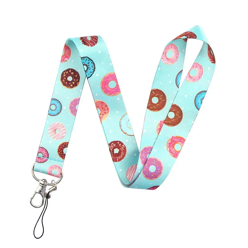 Lanyard Keychain Strap with Lobster Clasp Key Ring Holder