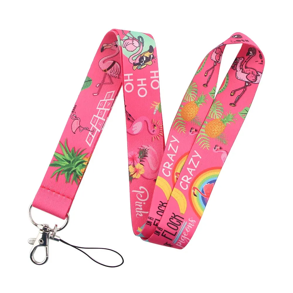 Lanyard Keychain Strap with Lobster Clasp Key Ring Holder