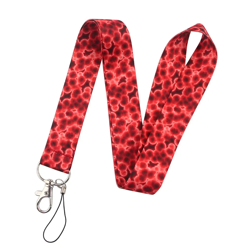 Lanyard Keychain Strap with Lobster Clasp Key Ring Holder