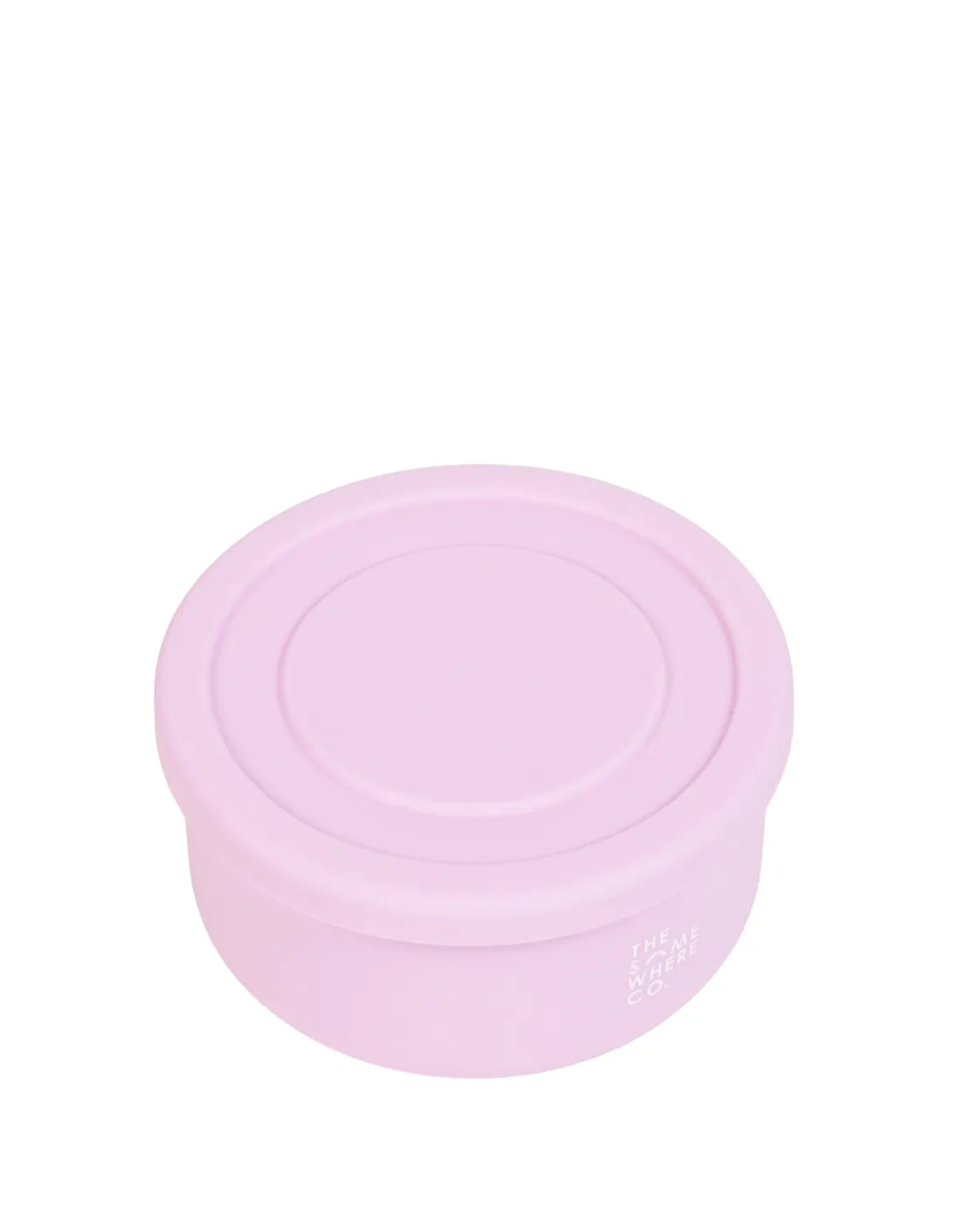 Lilac Round Silicone Lunch Box