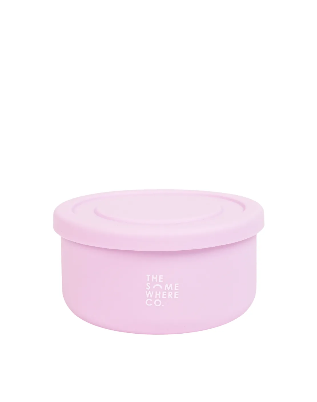 Lilac Round Silicone Lunch Box