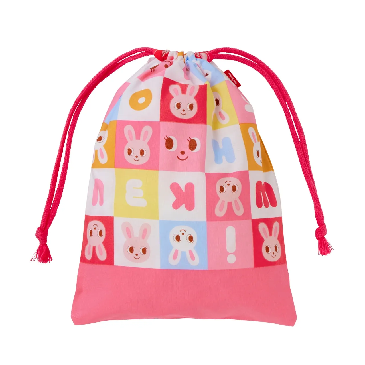 Logo Blocks Drawstring Bag