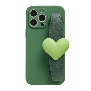 Love Covered Wristlet Phone Case