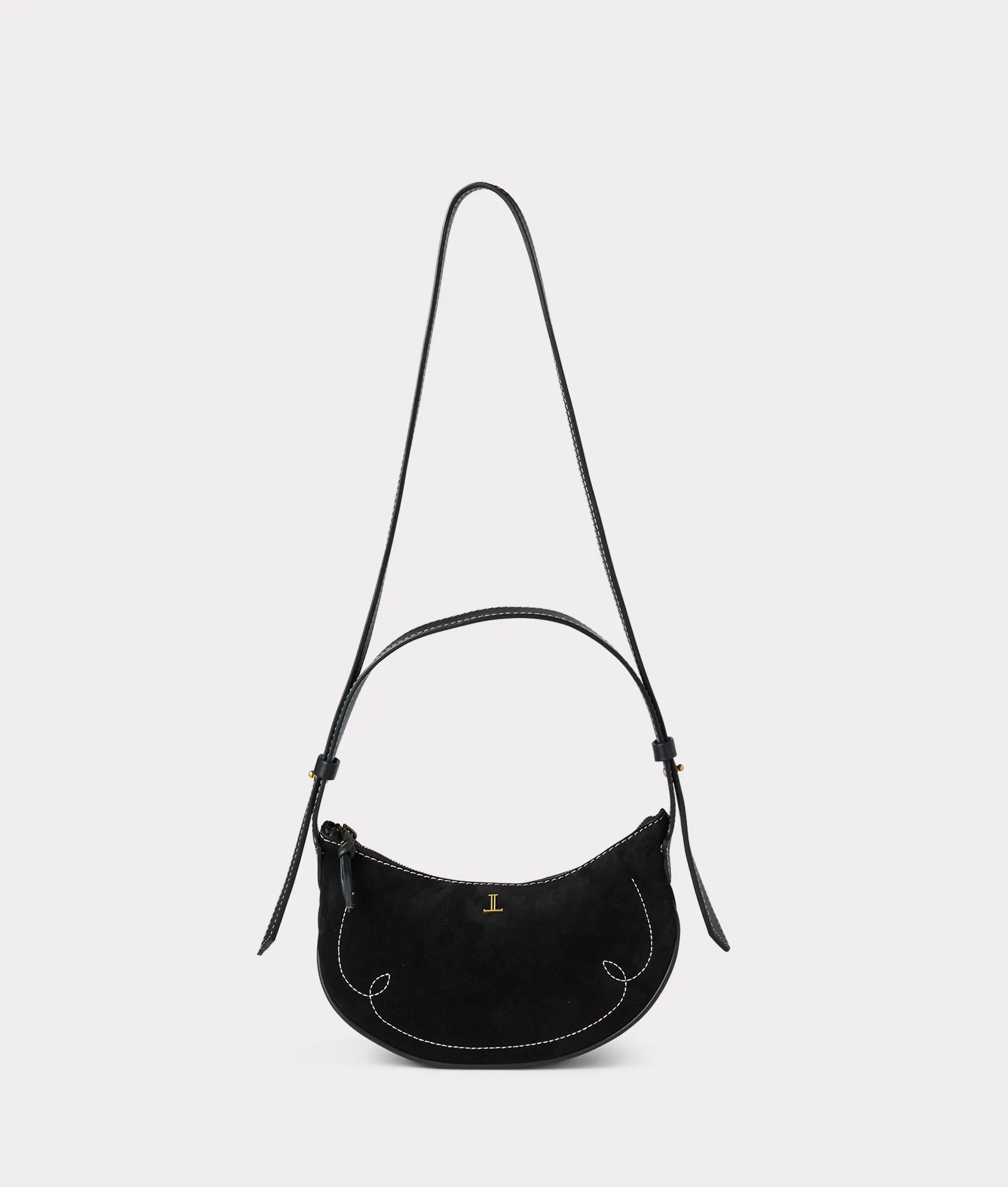 Mini Heidi Hobo Bag :: Black