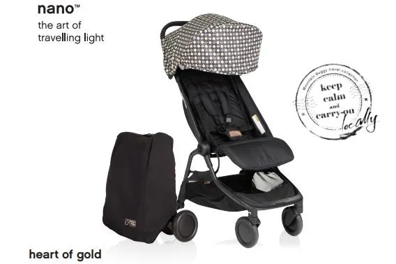 Mountain Buggy Nano V3 Stroller   All Weather Cover Bundle