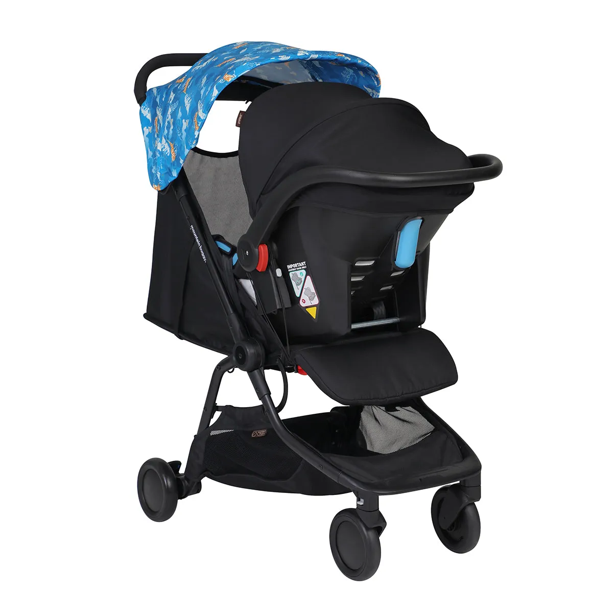 Mountain Buggy Nano V3 Stroller   All Weather Cover Bundle