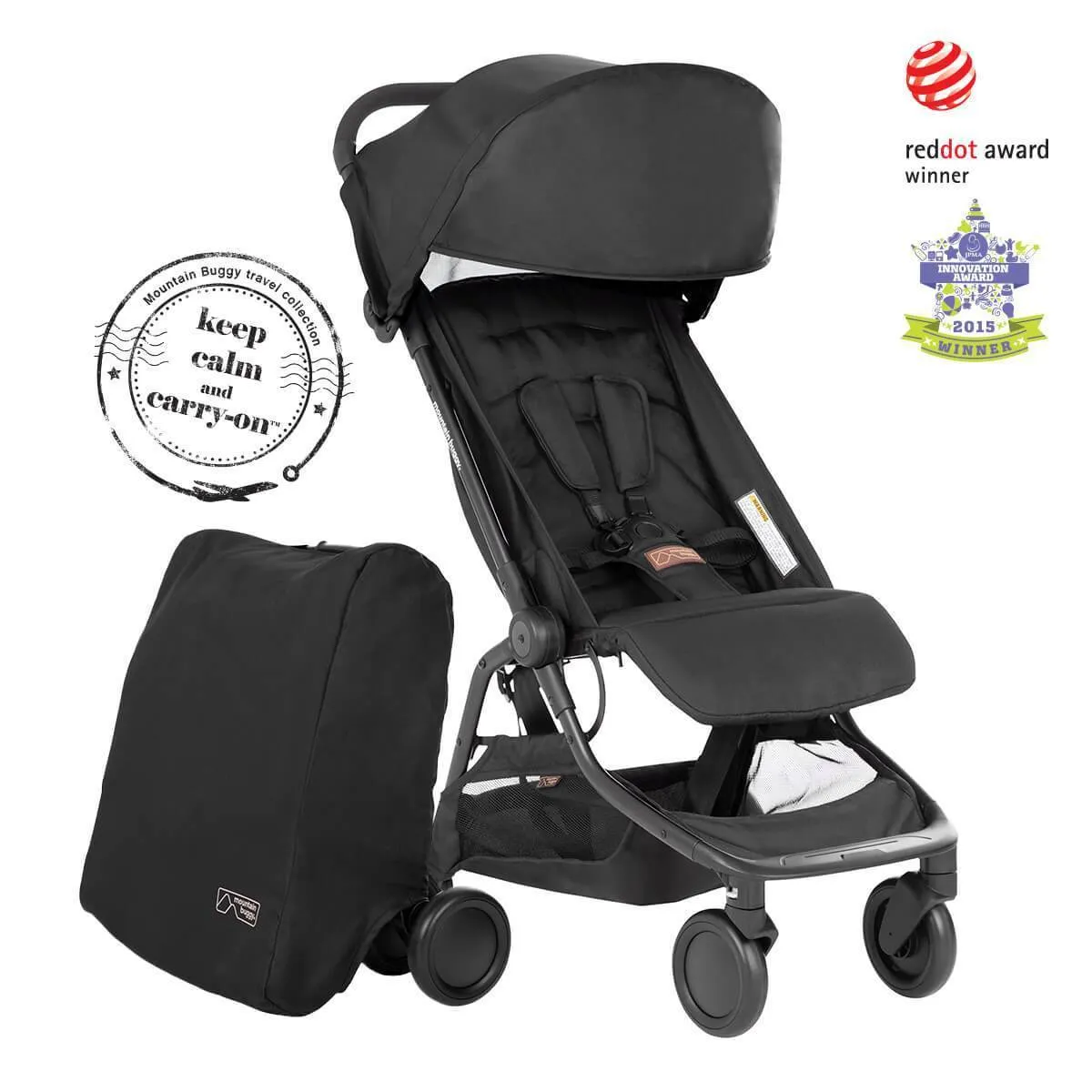 Mountain Buggy Nano V3 Stroller   All Weather Cover Bundle