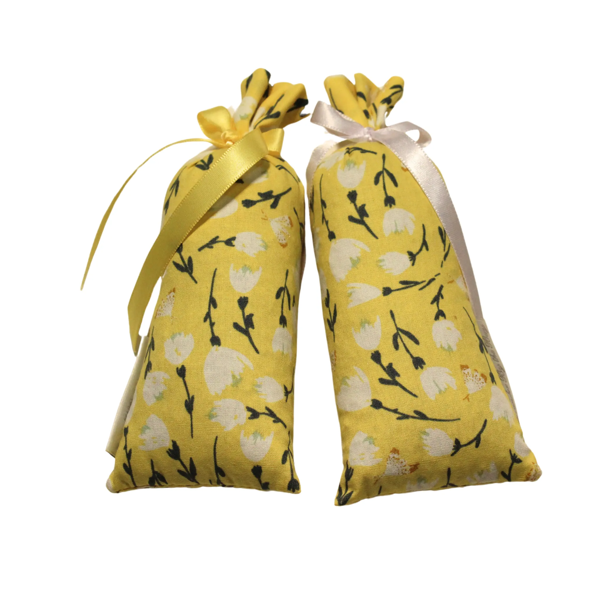 Set of Two Ribbon Lavender Sachets