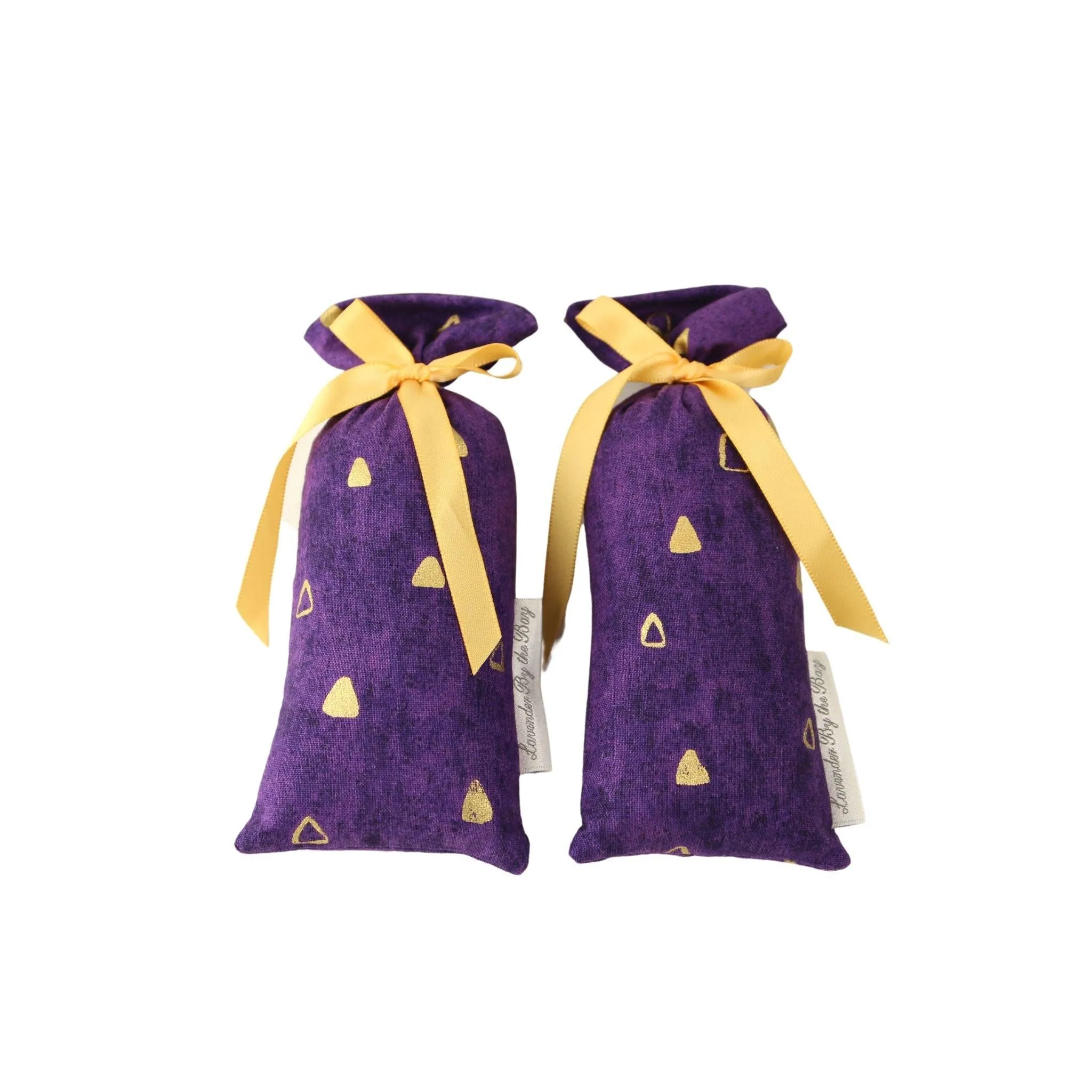 Set of Two Ribbon Lavender Sachets