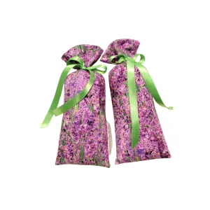 Set of Two Ribbon Lavender Sachets