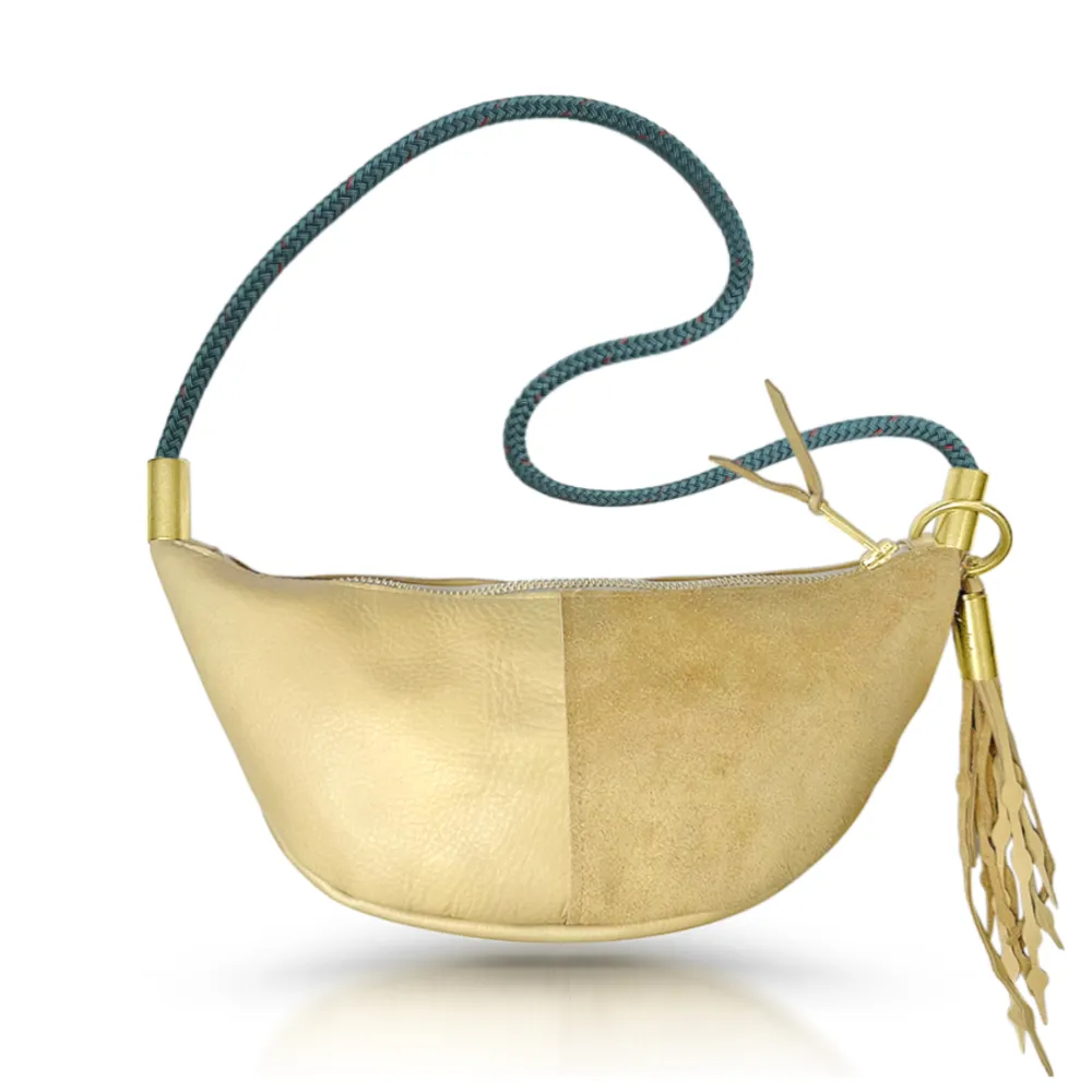 Sling Bag in Sand Leather