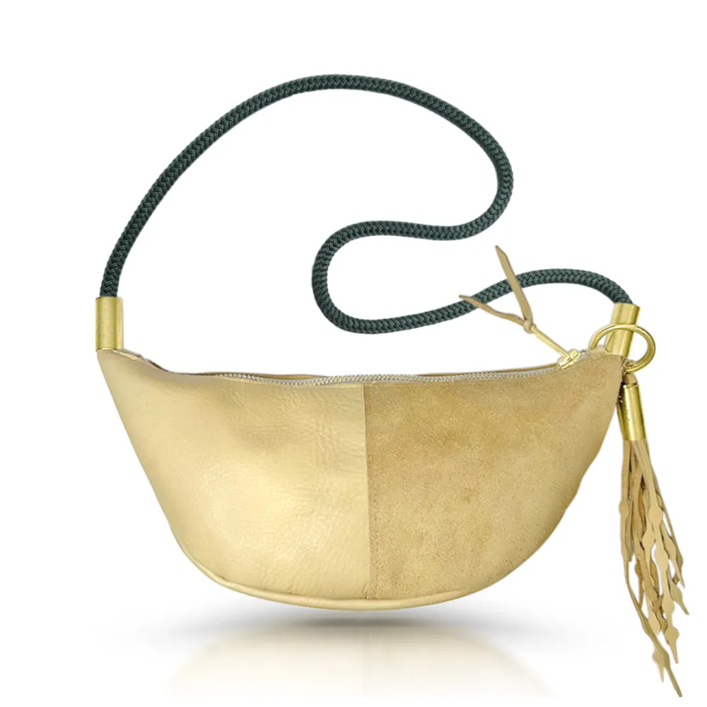 Sling Bag in Sand Leather